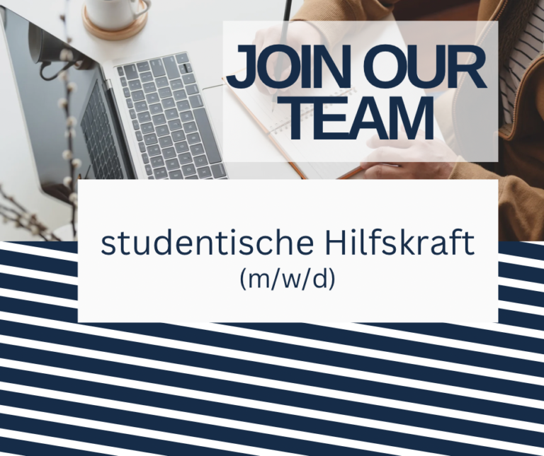 Stellenausschreibung: studentische Hilfskraft (m/w/d)