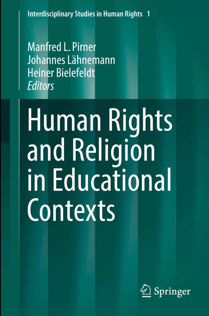 Cover "Human Rights and Religion in Educational Contexts"