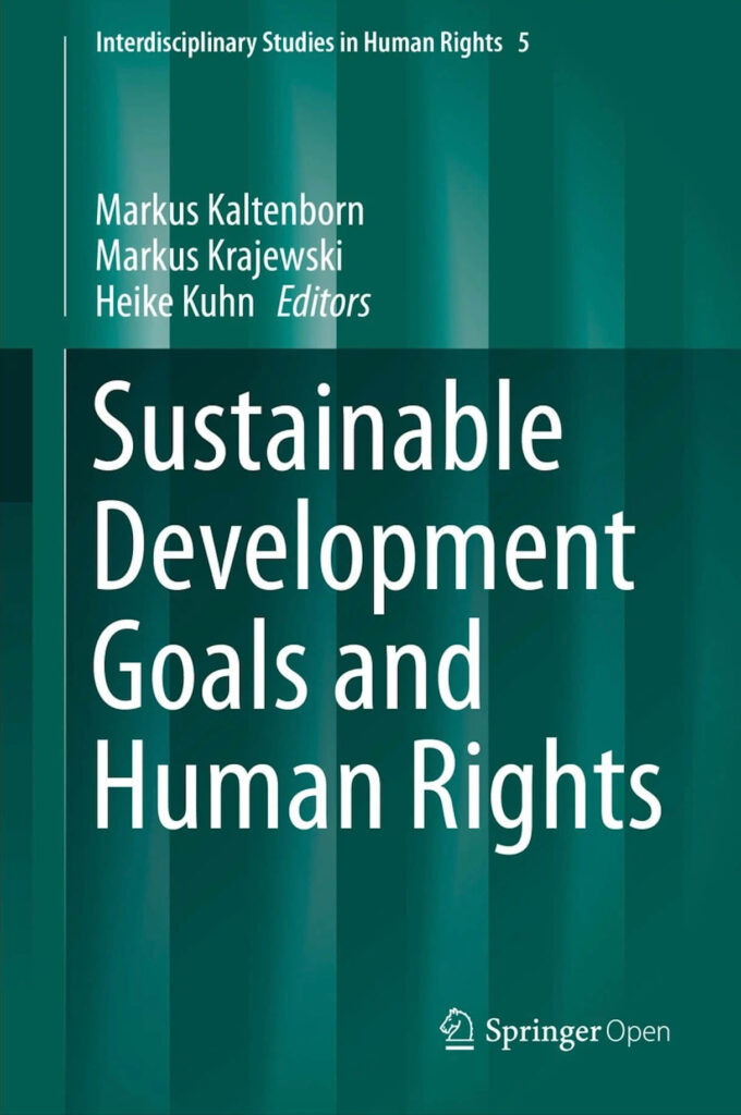 Cover "Sustainable Development Goals and Human Rights"