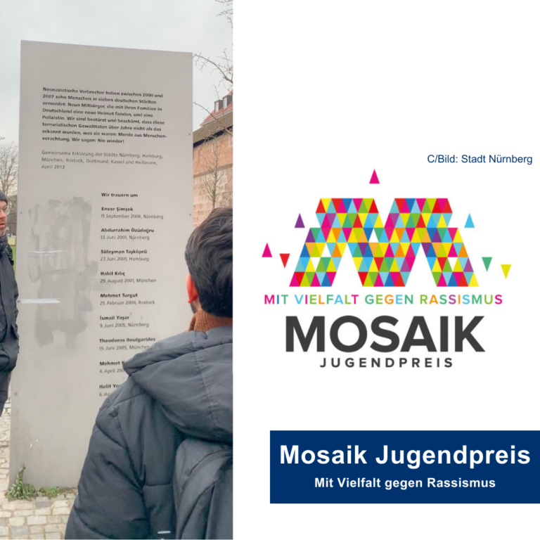 Mosaik Jugedpreis – Mit Vielfalt gegen Rassismus