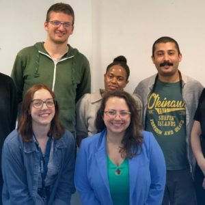 Gruppenfoto der FAU Human Rights and Business Clinic (HRB Clinic) Studenten und Wissenschaftler