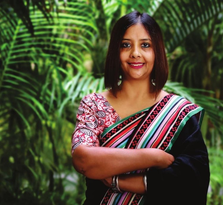 Bild von Gastlektorin Dipika Jain